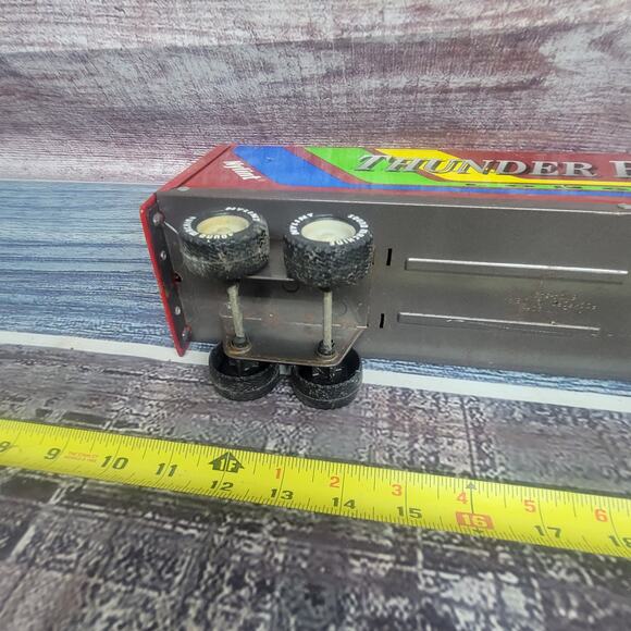 Nylint thunder rumbler Pressed Steel Semi Trailer multi color - Picture 11 of 11